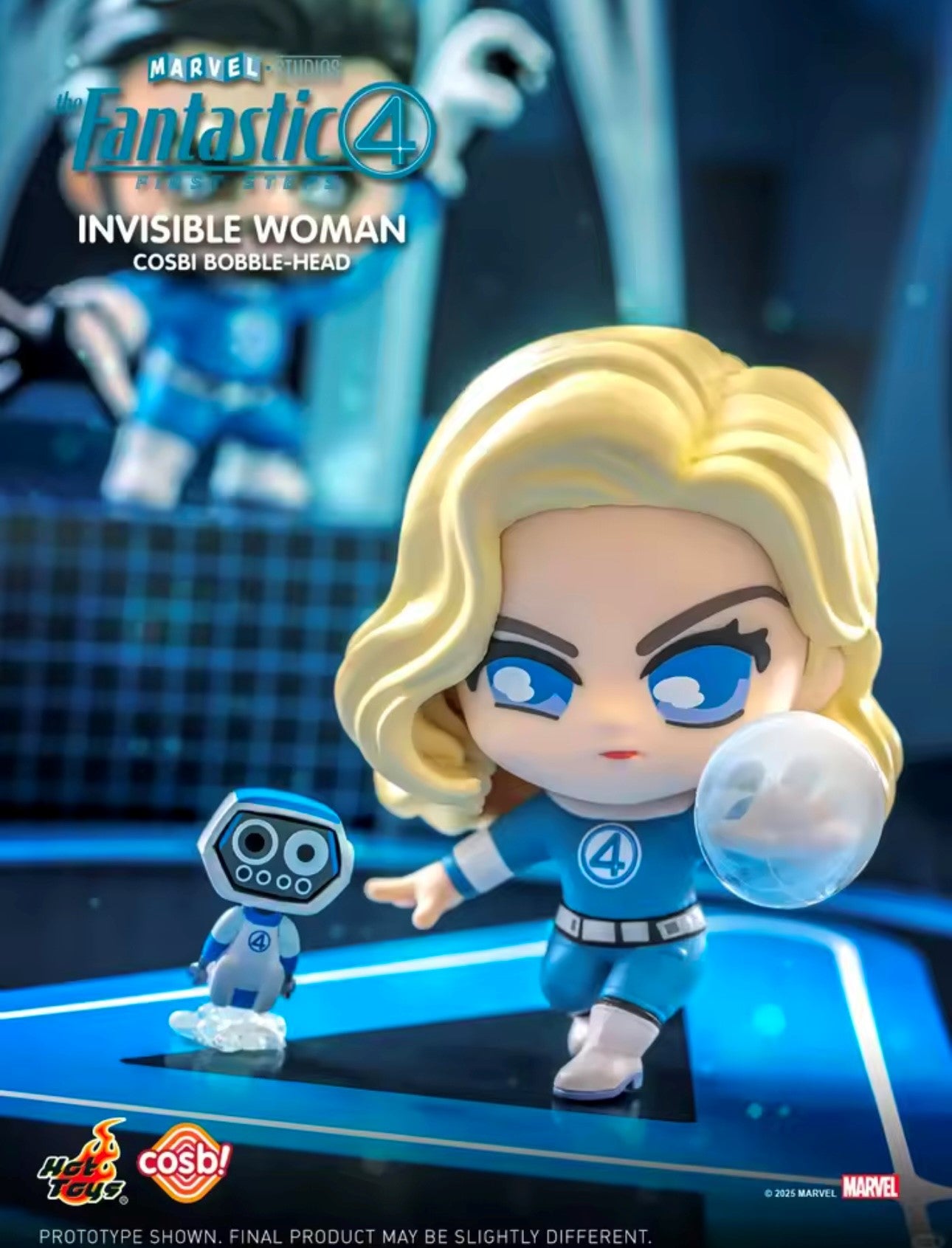 FANTASTIC FOUR / 4 Fantásticos - Cosbi Bobble-Head Collection - Figura Coleccionable / Caja Misteriosa