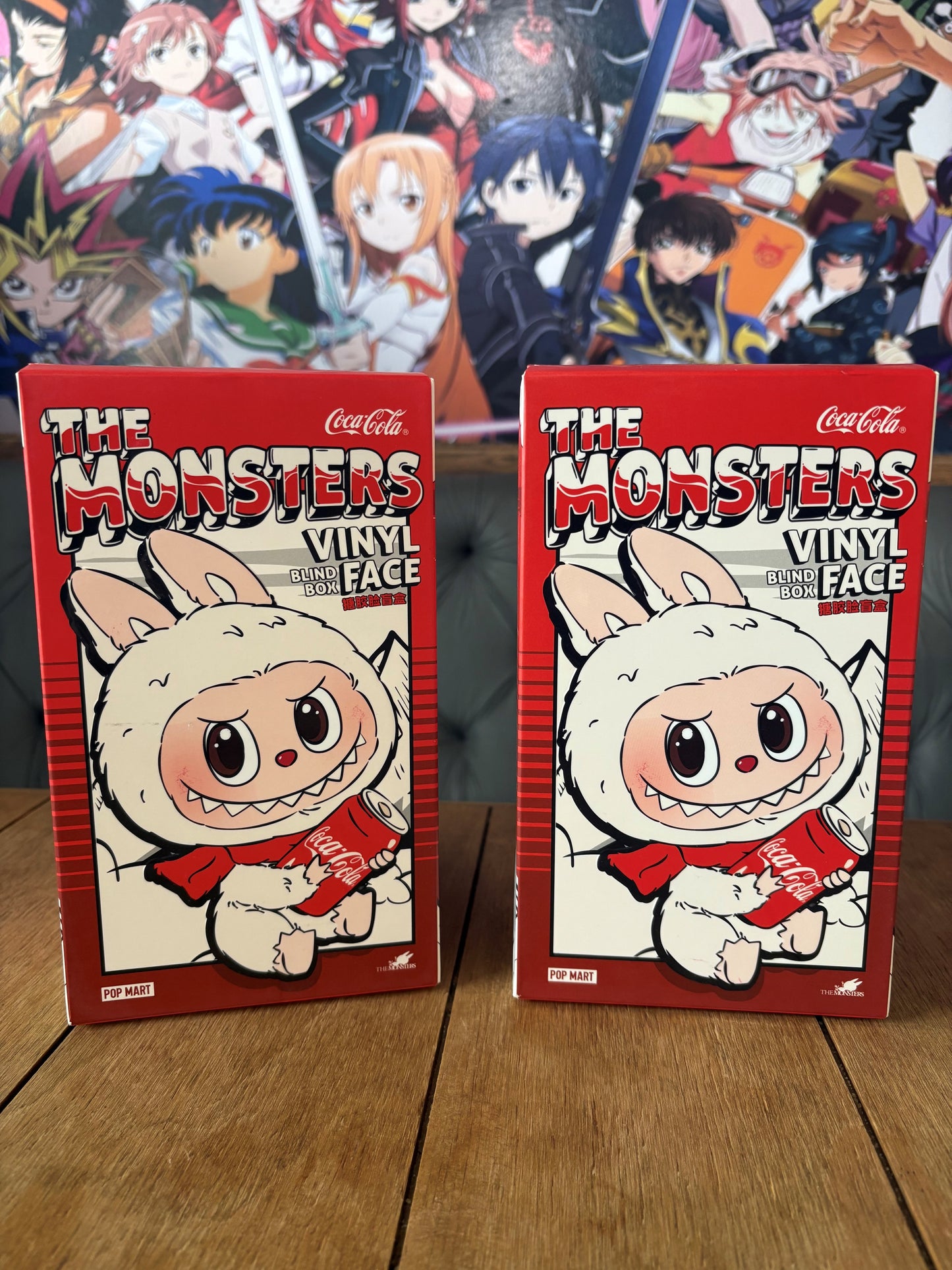 [EN STOCK] Figura Labubu - Coca Cola Serie - The Monsters (Blind Box) marca POP MART (17 cm)