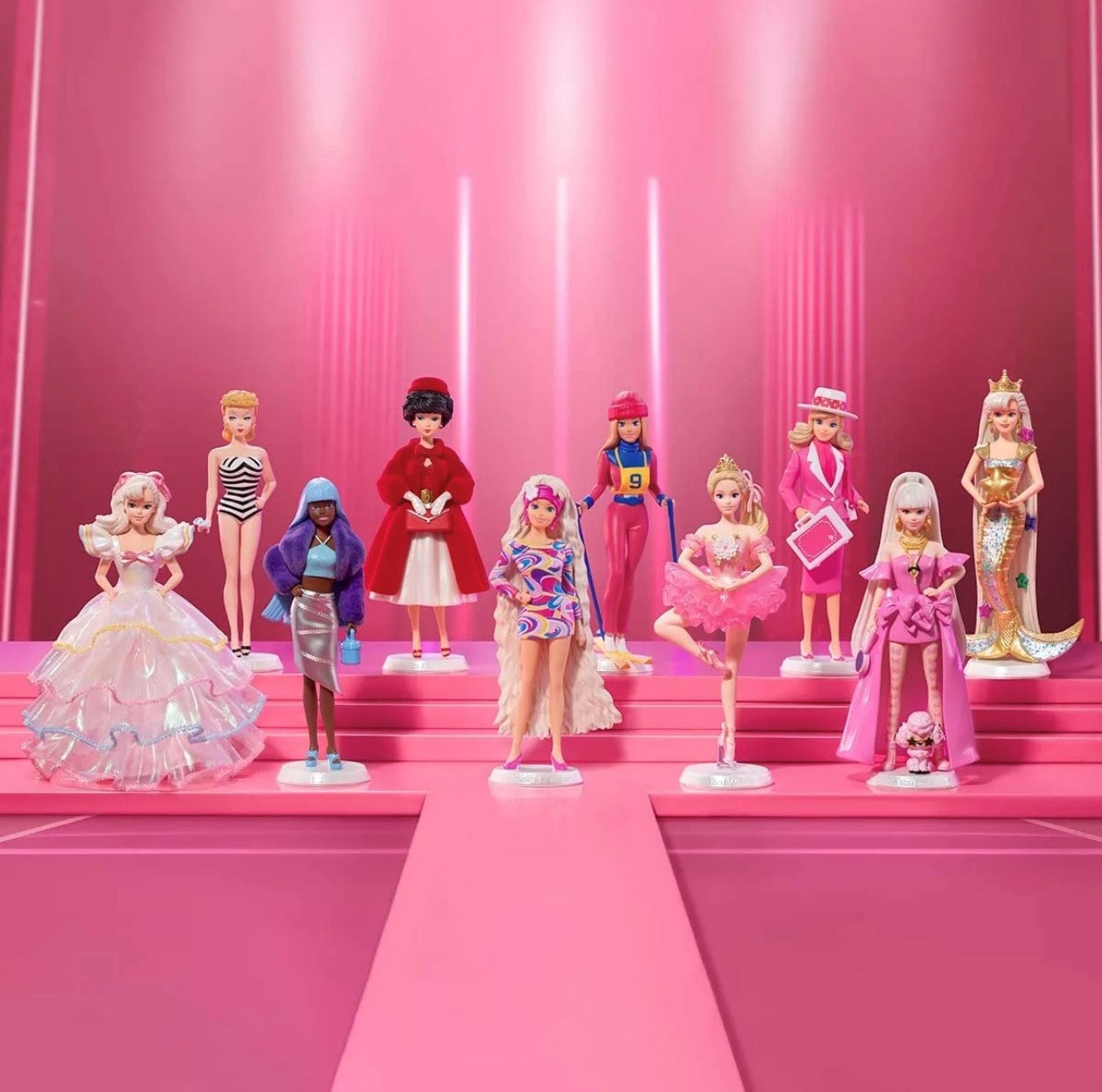 [EN STOCK] Figura Barbie - Serie Style Iconi (Blind Box) marca POP MART (14 cm)