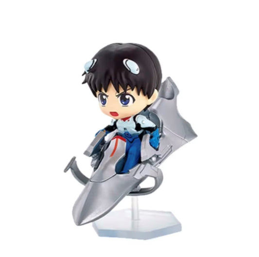 [EN STOCK] Figura SHINJI - EVANGELION - Desktop EVA Serie Marca Re-ment (7 cm)