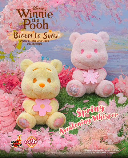 WINNIE THE POOH - Bloom to Snow Series - Cosbi Plush Keychain Collection - Colgante de Peluche Coleccionable / Caja Misteriosa