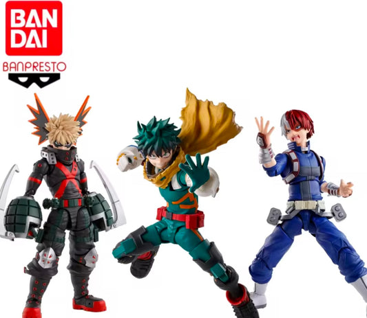 MY HERO ACADEMY -  Bakugo Katsuki Izuku Midoriya Shoto Todoroki - Figura Coleccionable