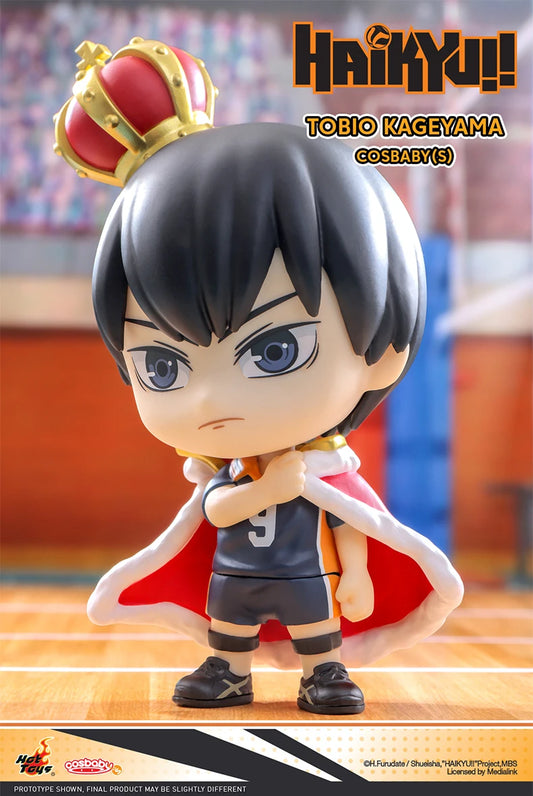 [PREVENTA] Figura Tobio Kageyama (Special Edition) - Haikyu!! Cosbaby Collection marca Hot Toys (11 cm)
