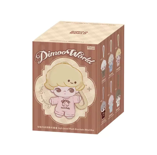 [PEDIDO] Figura Keychain Dimoo World - Serie Crush on Cofee (Blind Box) marca Pop Mart (12 cm)