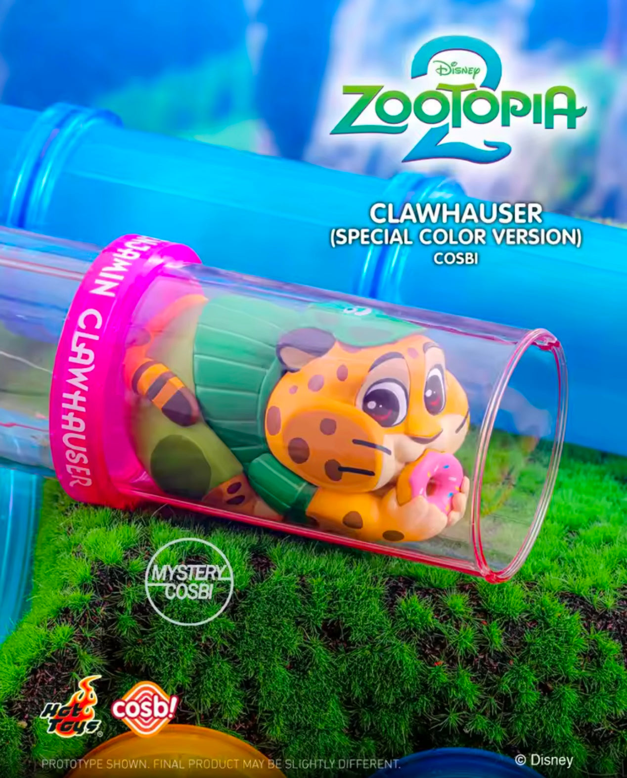 ZOOTOPIA 2 (tubos interconectables) - Hot Toys Cosbi Collection - Figura Coleccionable / Caja Misteriosa