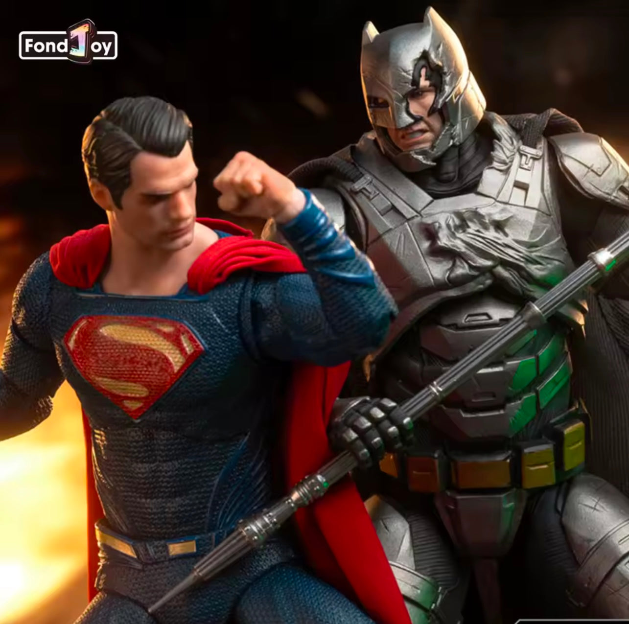 BATMAN V SUPERMAN (2 pack) Deluxe Edition - DC Heroes - Figura Coleccionable