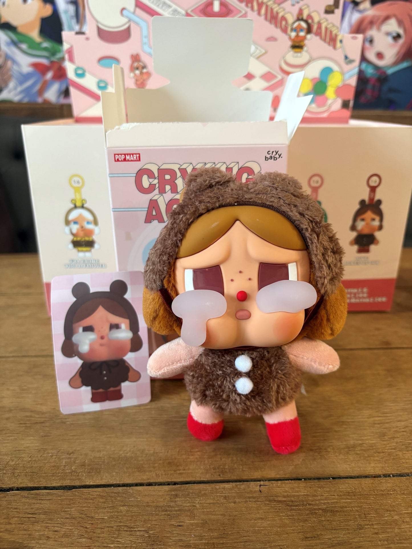 [EN STOCK] Figura Cry Baby - Criying Again Serie (Blind Box) marca POP MART (17 cm)