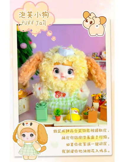 NOMMI V5 - Puppy Diary Serie - Colgante de Peluche / Caja Misteriosa