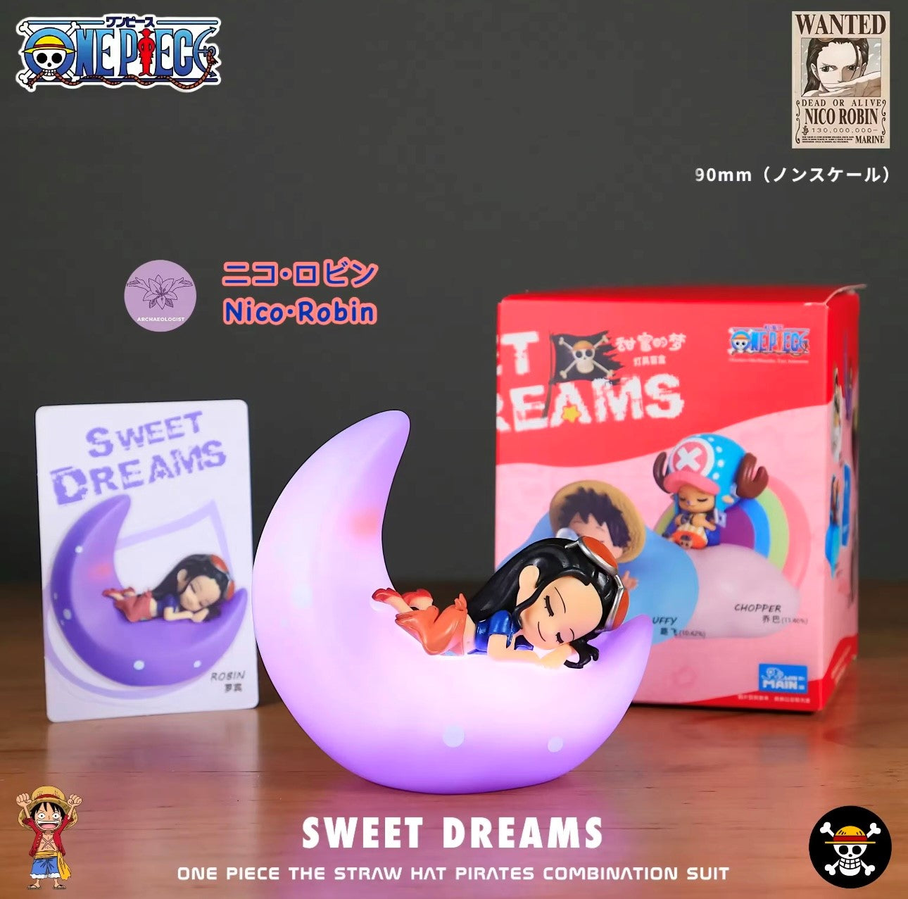 [EN STOCK] Figura One Piece - Sweet Dreams Series (Blind Box) marca Win Main (7 - 10cm)