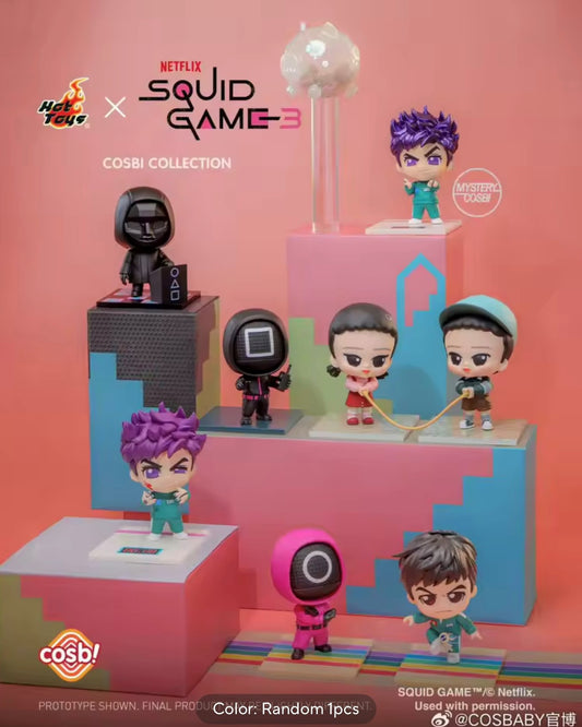 [PREVENTA] Figura Squid Game / Juego del Calamar -  Serie 2 - Cosbi Collection (Blind Box) marca Hot Toys (5.5 cm)