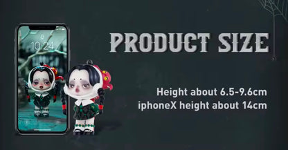 SKULLPANDA × THE ADDAMS FAMILY Series - Figura Coleccionable / Caja Misteriosa