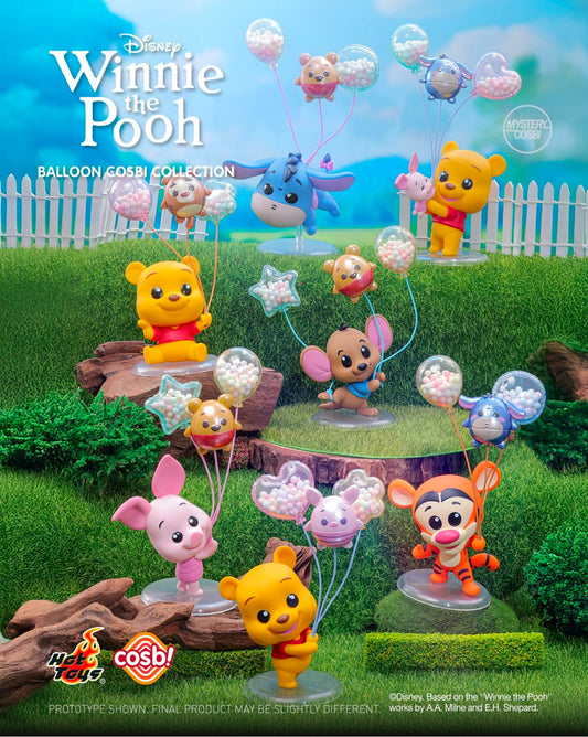 WINNIE THE POOH - Ballon Series - Cosbi Collection - Figura Coleccionable / Caja Misteriosa