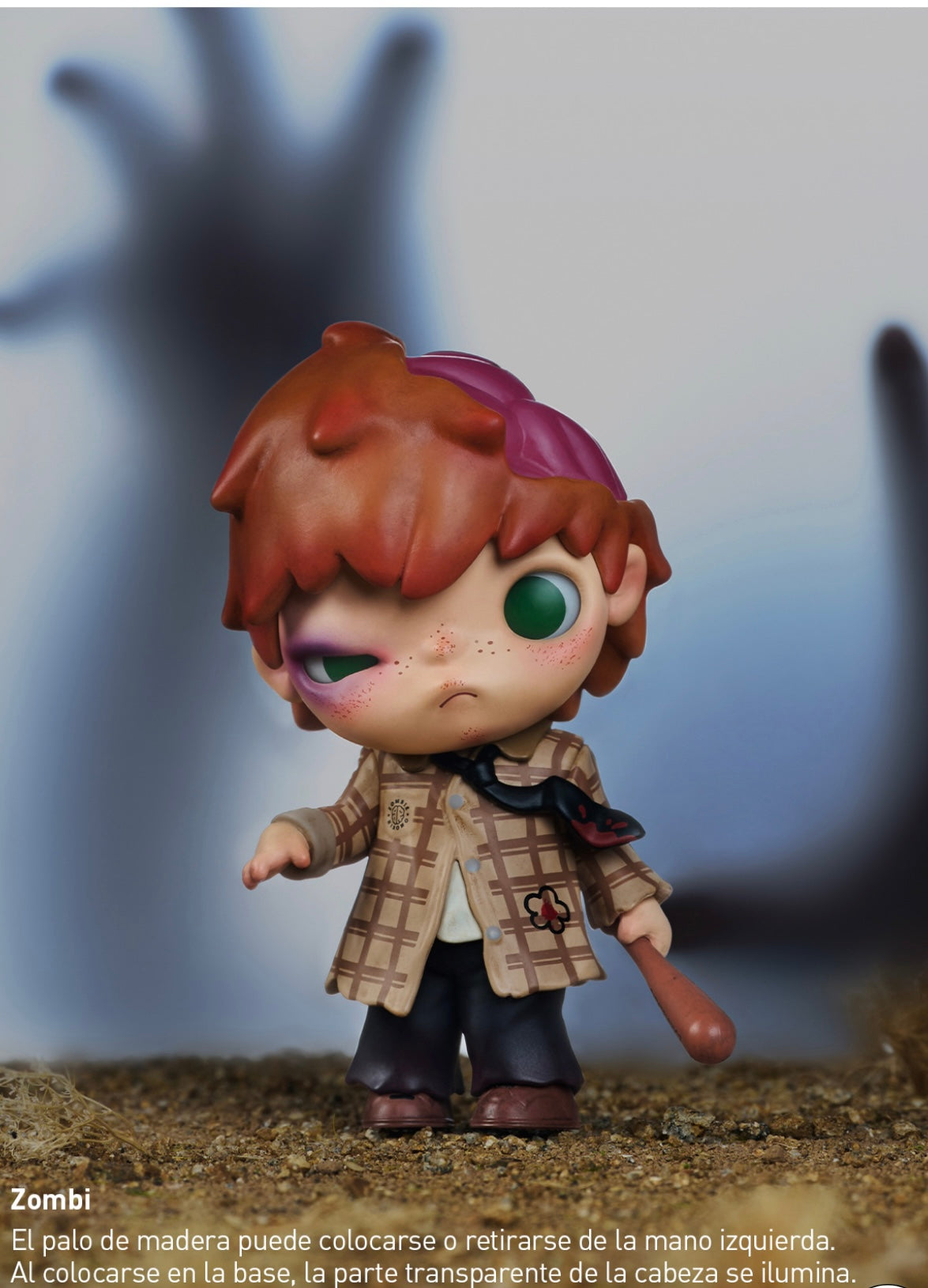 HIRONO x Parque Misterioso Series (+ Pedestal fantasmal con luz) - Figura Coleccionable / Caja Misteriosa