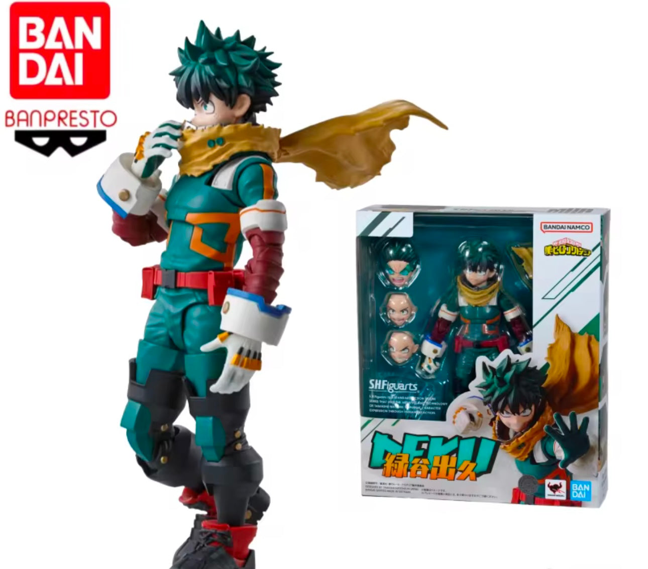 MY HERO ACADEMY -  Bakugo Katsuki Izuku Midoriya Shoto Todoroki - Figura Coleccionable