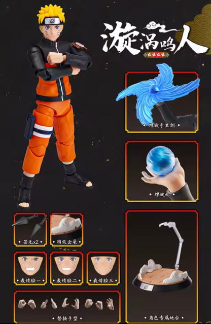 NARUTO UZUMAKI - Naruto Shippuden Serie - Champion Class Blokees - Figura Coleccionable