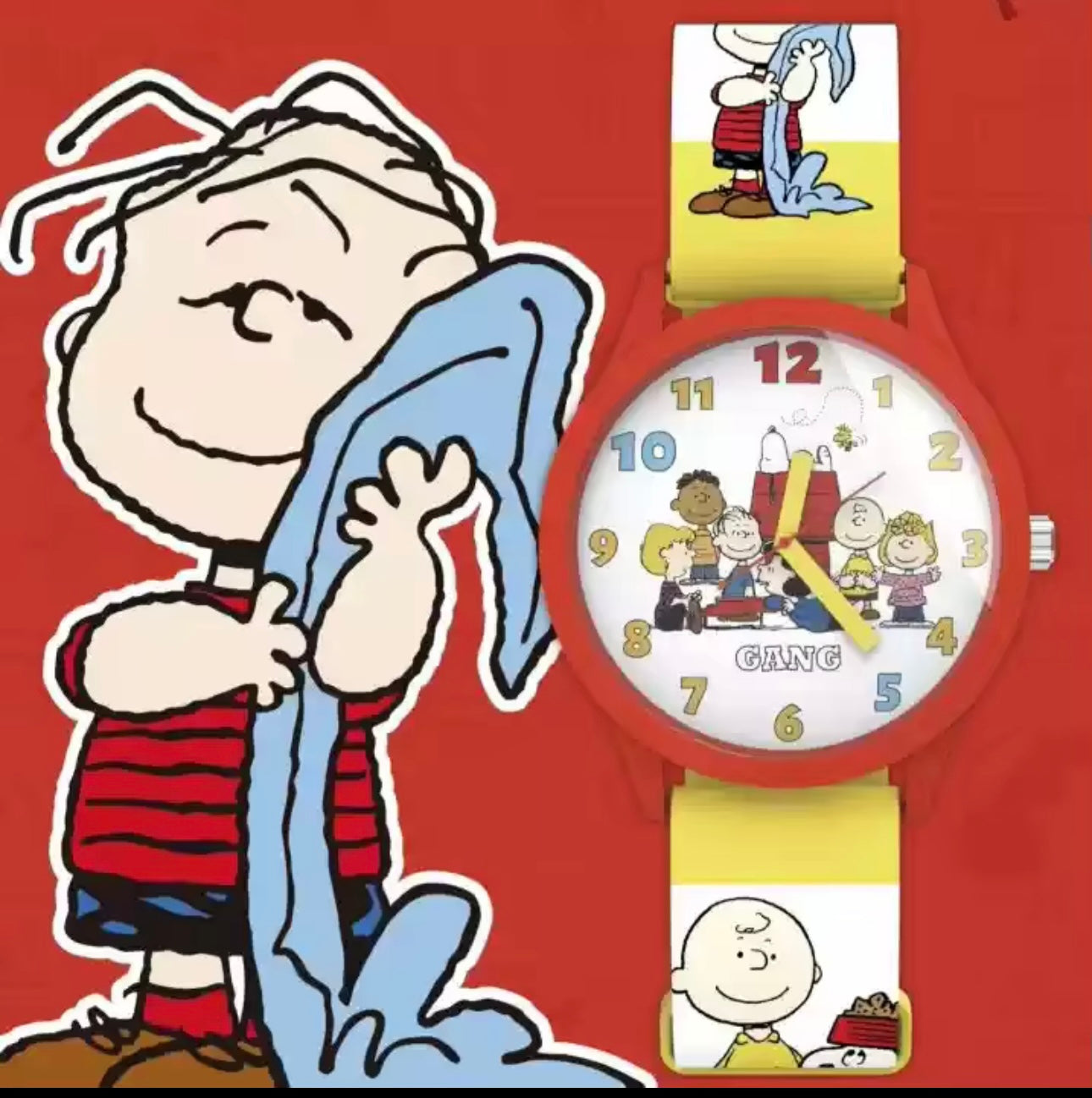 RELOJ SNOOPY & FRIENDS - Watches for the Gang Serie - Accesorio Coleccionable / Caja Misteriosa