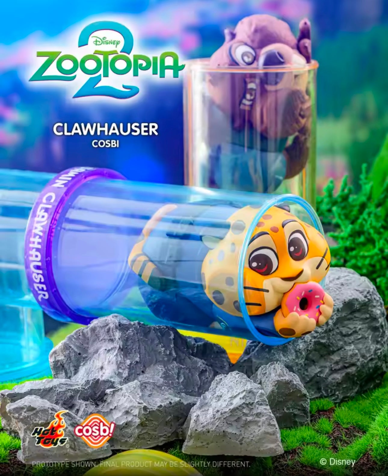 ZOOTOPIA 2 (tubos interconectables) - Hot Toys Cosbi Collection - Figura Coleccionable / Caja Misteriosa