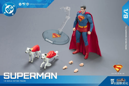 [PEDIDO] Figura SUPERMAN (con Krypto) (Deluxe version) marca FondJoy escala 1/9 (19 cm)