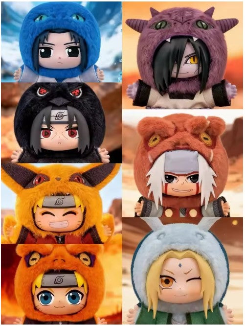 NARUTO Cute Beast Party Series 2 - Colgante de Peluche / Caja Misteriosa