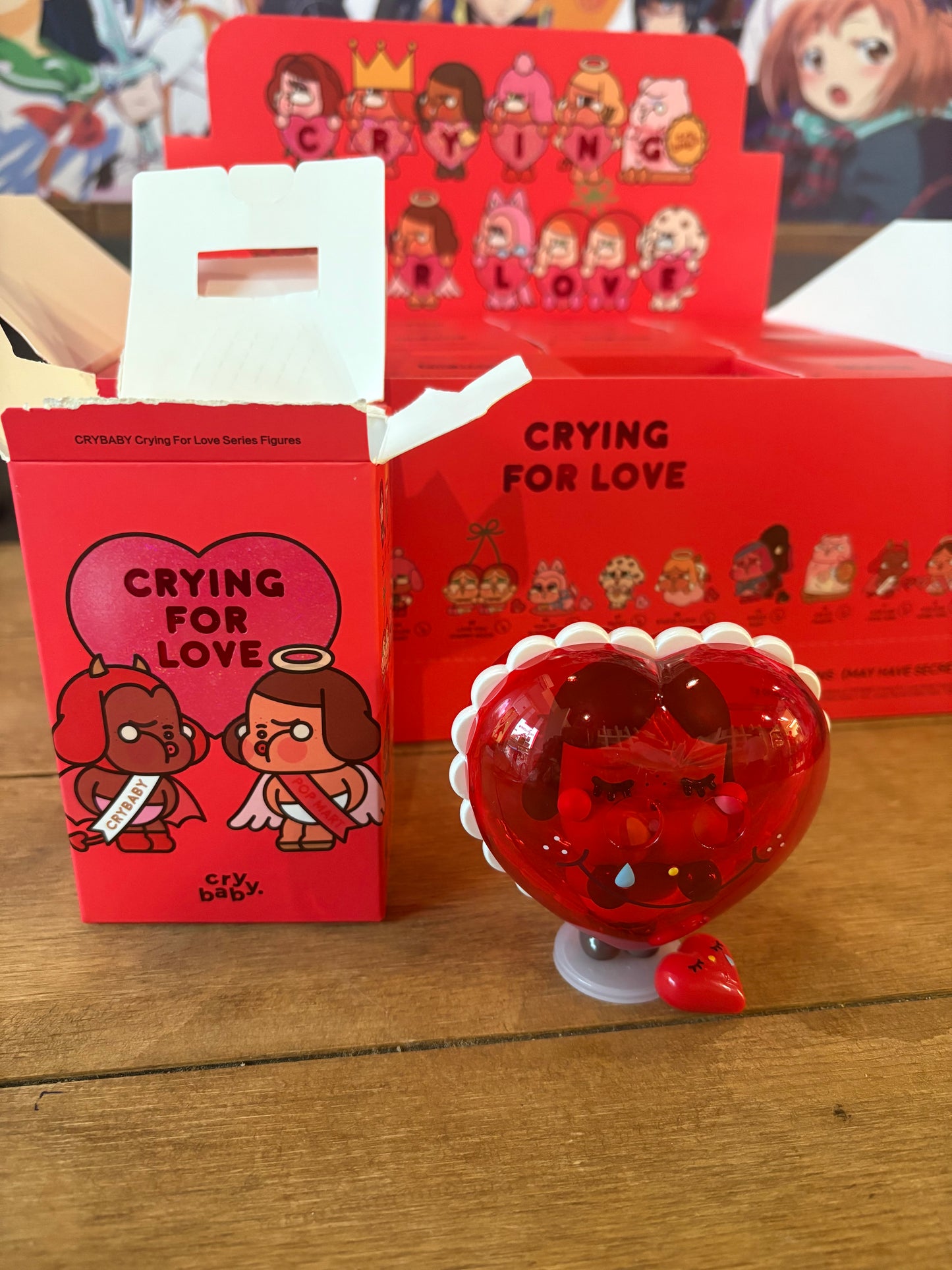 [EN STOCK] Figura Cry Baby - Crying For Love Serie (Blind Box) marca POP MART (10 cm)