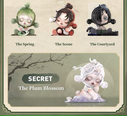 SKULLPANDA x The Ink Plum Blossom Serie - Figura Coleccionable / Caja Misteriosa