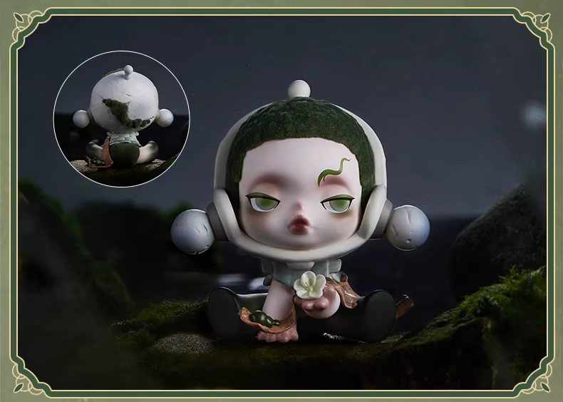 SKULLPANDA x The Ink Plum Blossom Serie - Figura Coleccionable / Caja Misteriosa