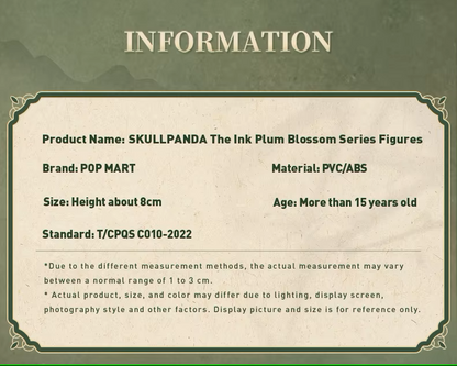 SKULLPANDA x The Ink Plum Blossom Serie - Figura Coleccionable / Caja Misteriosa