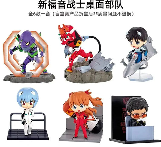 [EN STOCK] Figura EVANGELION - Desktop EVA Serie (Blind Box) Marca Re-ment (8 cm)