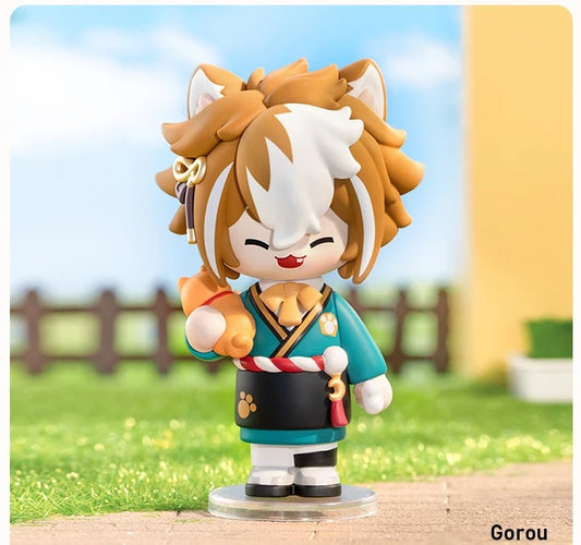 [EN STOCK] Figura Gorou - Genshin Impact - Dress Up Dreams Themed Chibi Serie Marca POP MART (8 cm)