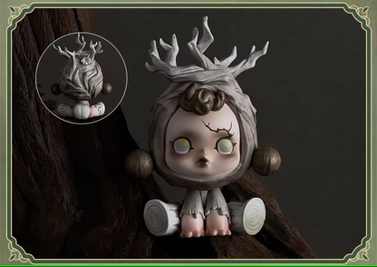 SKULLPANDA x The Ink Plum Blossom Serie - Figura Coleccionable / Caja Misteriosa