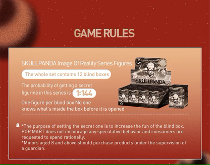 SKULLPANDA - Image of Reality Serie - Figura Coleccionable / Caja Misteriosa