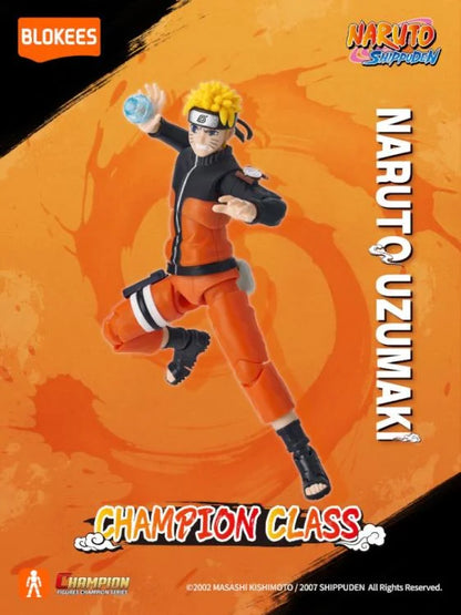 NARUTO UZUMAKI - Naruto Shippuden Serie - Champion Class Blokees - Figura Coleccionable