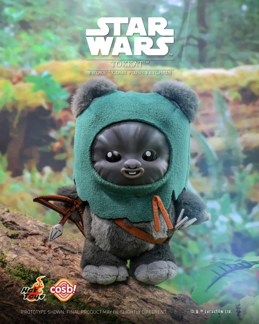 [EN STOCK] Figura TOKKAT - Ewoks Cosbi - Star Wars marca HOT TOYS (15 cm)